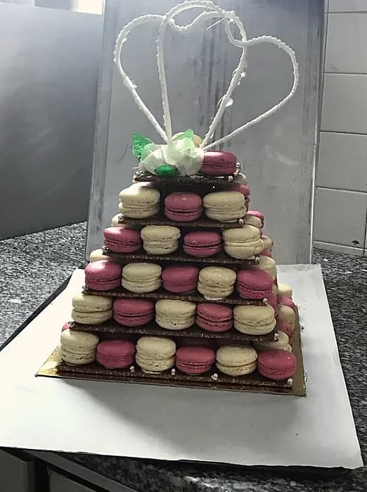 Pièce montée macarons