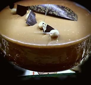 Entremet caramel