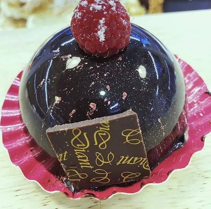 Dôme choco-framboise
