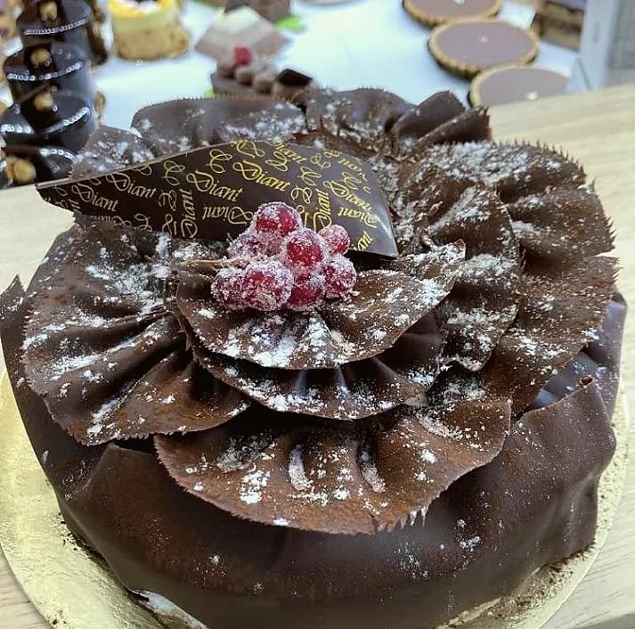 Gâteau chocolat copeaux