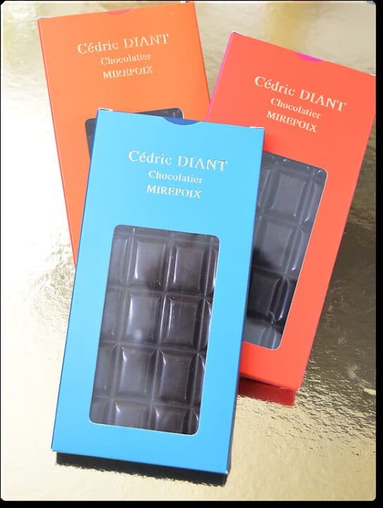 Tablettes de chocolat