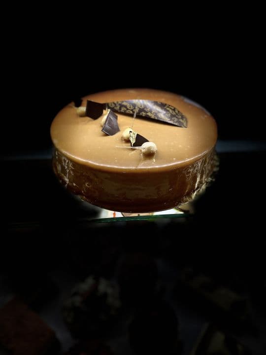 Entremet caramel