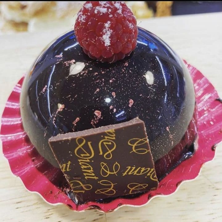 Dôme choco-framboise