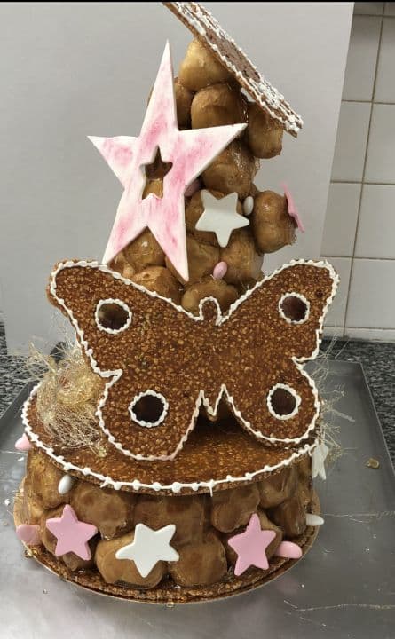 Pièce montée papillon